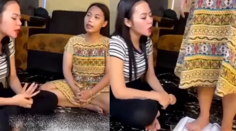 Dua perempuan dalam video viral di Lebak saat pemaksaan sumpah dengan menginjak Al-Qur’an di sebuah ruangan