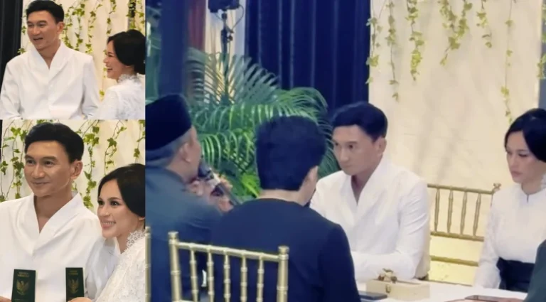 Anji Manji resmi menikahi Desmiliana Ariyana dalam akad nikah tertutup di Cibubur Jakarta Timur pada 24 Mei 2026