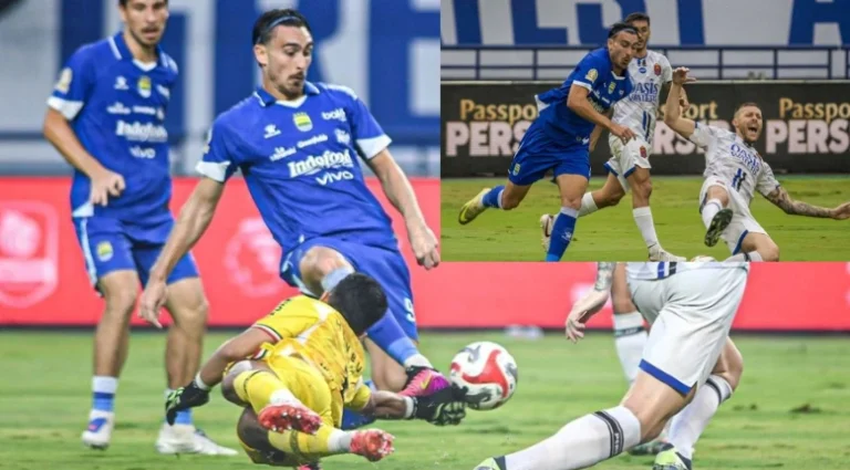 Persib Bandung merayakan gelar juara Super League 2025/2026 di Stadion GBLA