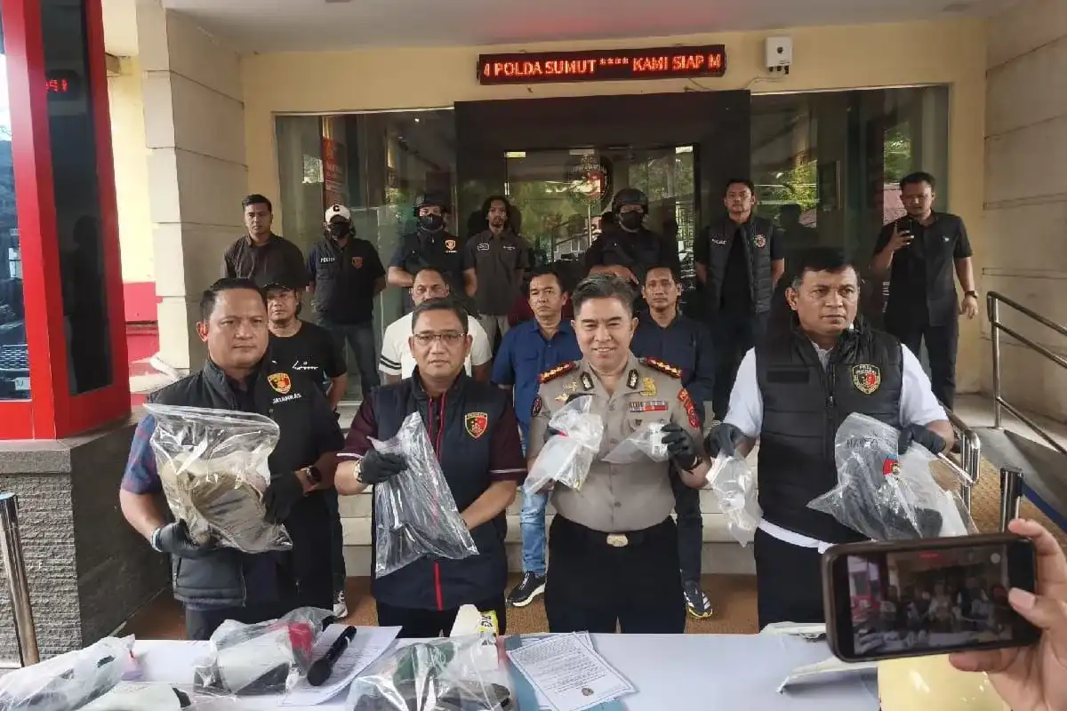 2 Tersangka Penembakan Doni Pacek di Deli Serdang Ditetapkan
