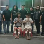 Foto: Tim gabungan usai menangkap kedua pelaku pembunuhan driver taksi online di Asahan. (dok. Polres Asahan)